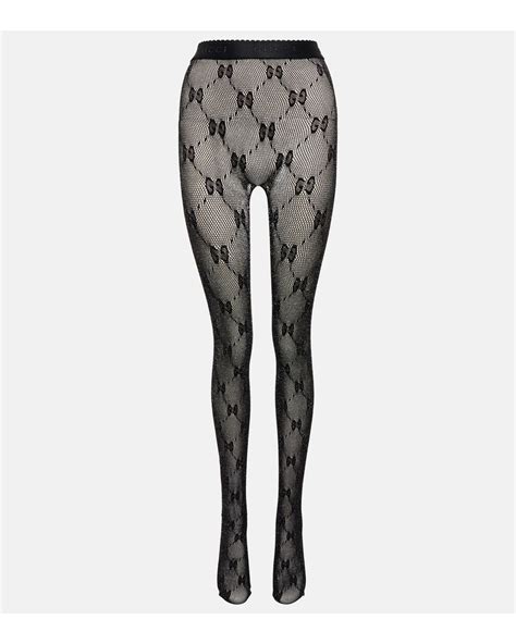 gucci leggings tights|gg lurex tights.